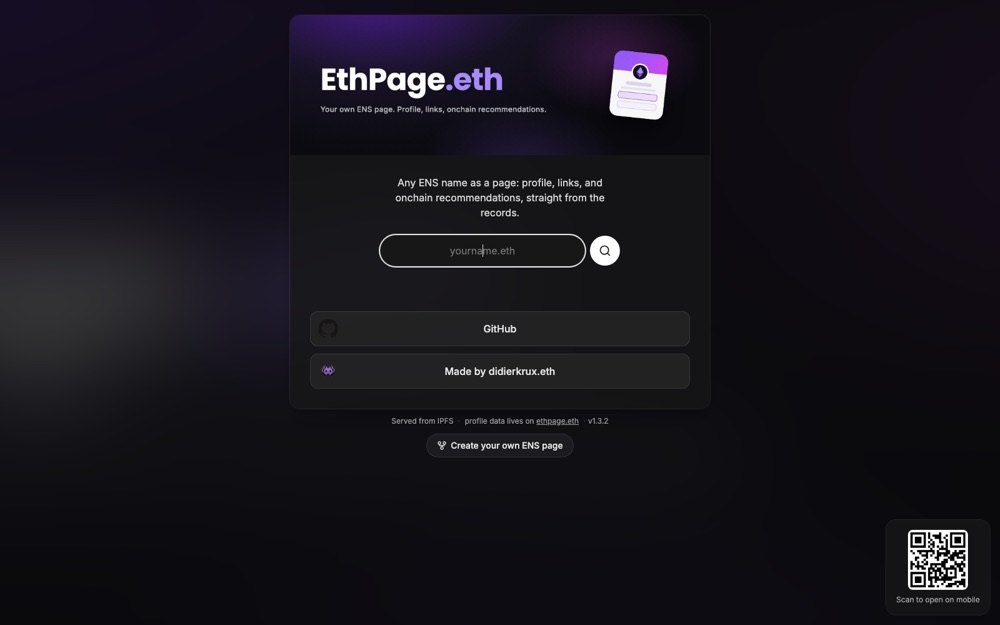 EthPage